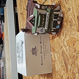 Department 56 Dickens Village The Mermaid Fish Shoppe